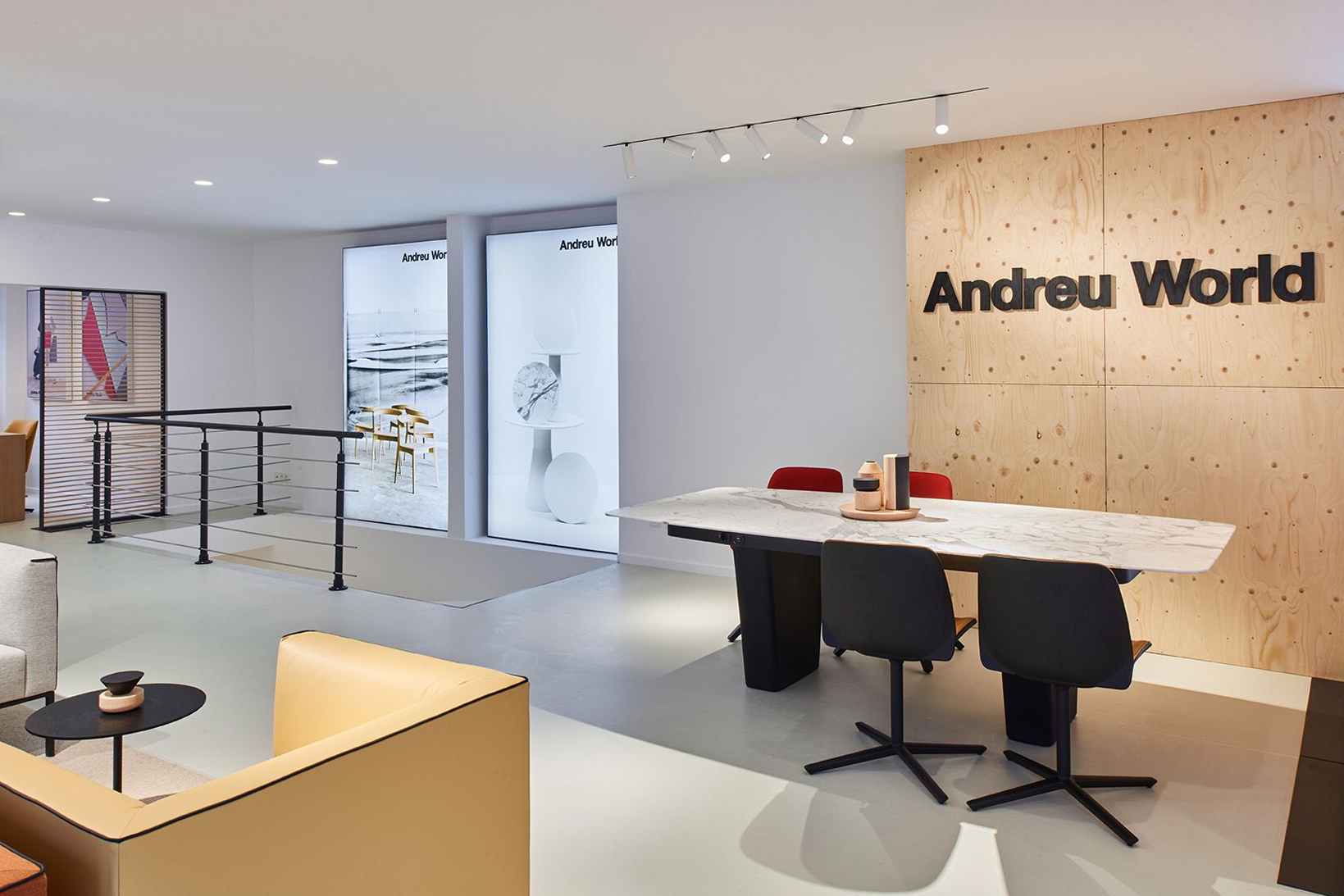 Andreu World´s showroom in Paris (France). Photo by Andreu World