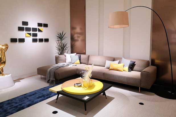 TIPTOE sofa by Sancal in Guangzhou (China). Photo courtesy of Sancal.