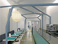 Interior renovation for the Pan.Cake bakery