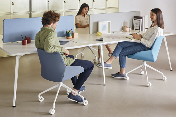 NOOM chairs by Alegre Design for Actiu. Photo courtesy of Alegre Design.
