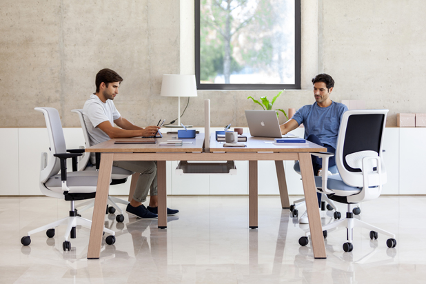 TRIM office chairs by Alegre Design for Actiu. Photo courtesy of Alegre Design.