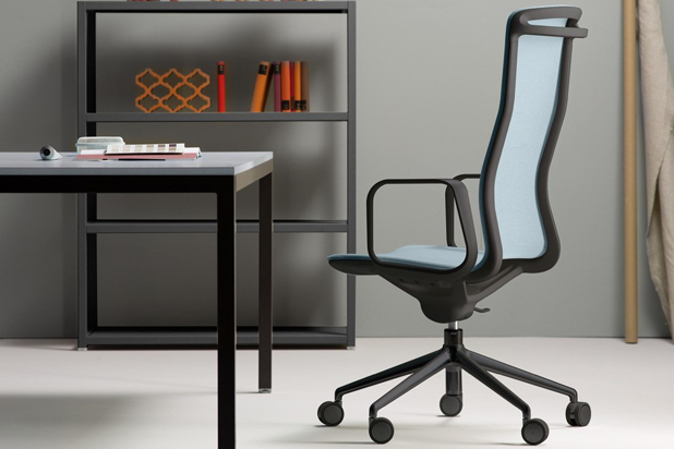 RAIL office chair by Alegre Design for OMP Group. Photo courtesy of Alegre Design.