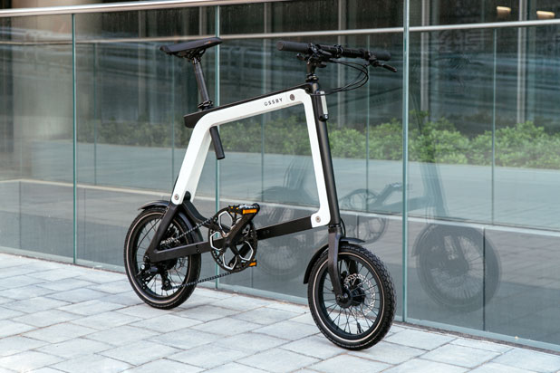 Bicicleta eléctrica plegable GEO diseñada por Anima Design para Geo. Foto cortesía de Anima Design.