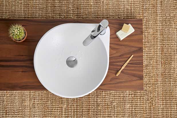 NADIR basin by Clausell Studio for Sanycess. Photo courtesy of Clausell Studio
