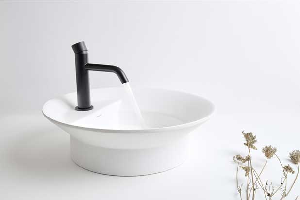 SIRA basin by Clausell Studio for Sanycess. Photo courtesy of Clausell Studio