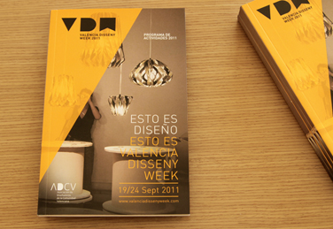 Diseño gráfico de Valencia Design Week 2011
