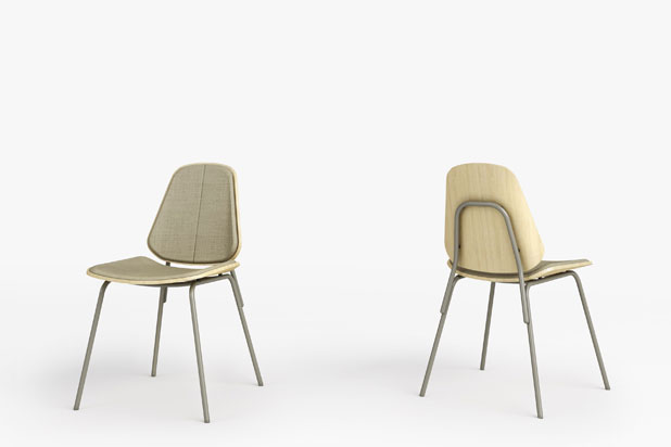 COLL chairs, designed by Francesc Rifé for Capdell