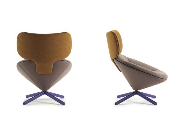 TORTUGA armchairs designed by Isaac Piñeiro for Sancal. Photo courtesy of Isaac Piñeiro