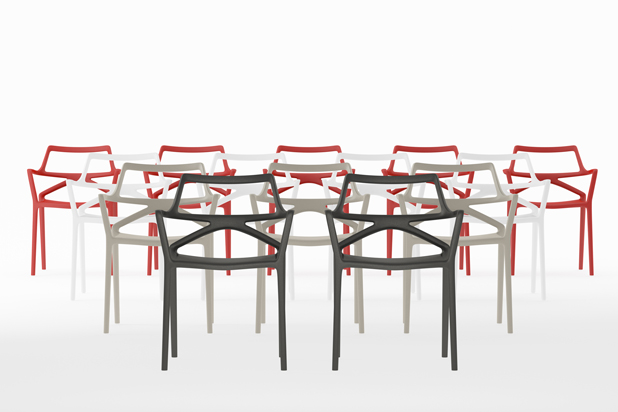 DELTA chairs, designed by Jorge Pensi for Vondom