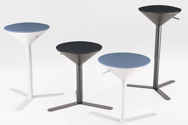 CONO stools, designed by Jorge Pensi for Estel