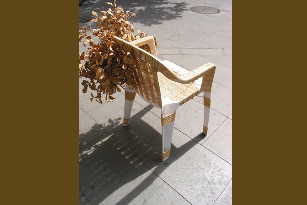 TECNORURAL chair by Azúamoliné