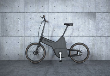 Bicicleta urbana eléctrica para Ecoalf. Concepto