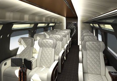 Tren Talgo de alta velocidad para Arabia Saudí. Concepto para concurso