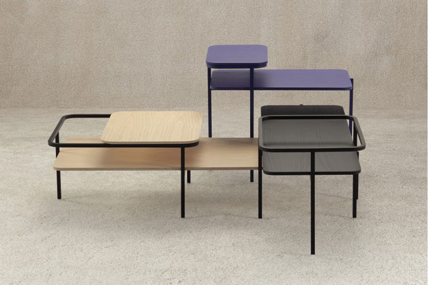 DUPLEX tables by Mut Design for Sancal 2016. Photo: Courtesy of Mut  show-slideboxshow-thumbs