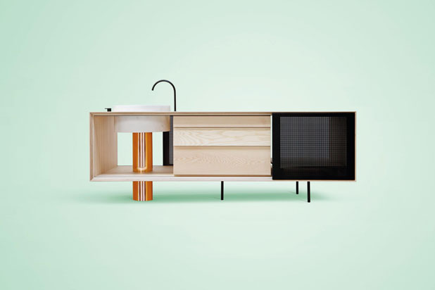 FLOAT kitchen by Mut Design for Miras Editions. Photo: Courtesy of Mut
