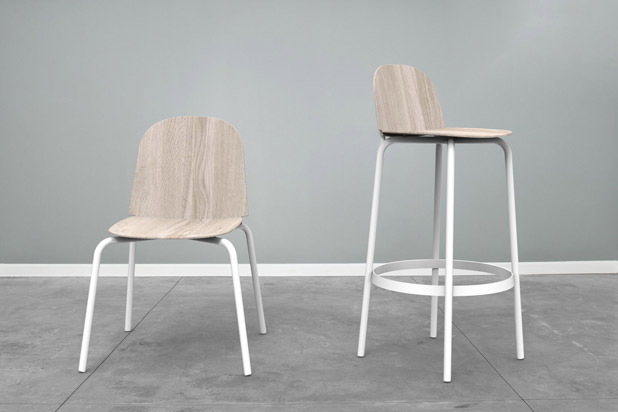 INDIA chair and stool by Nahtrang for LightSpace