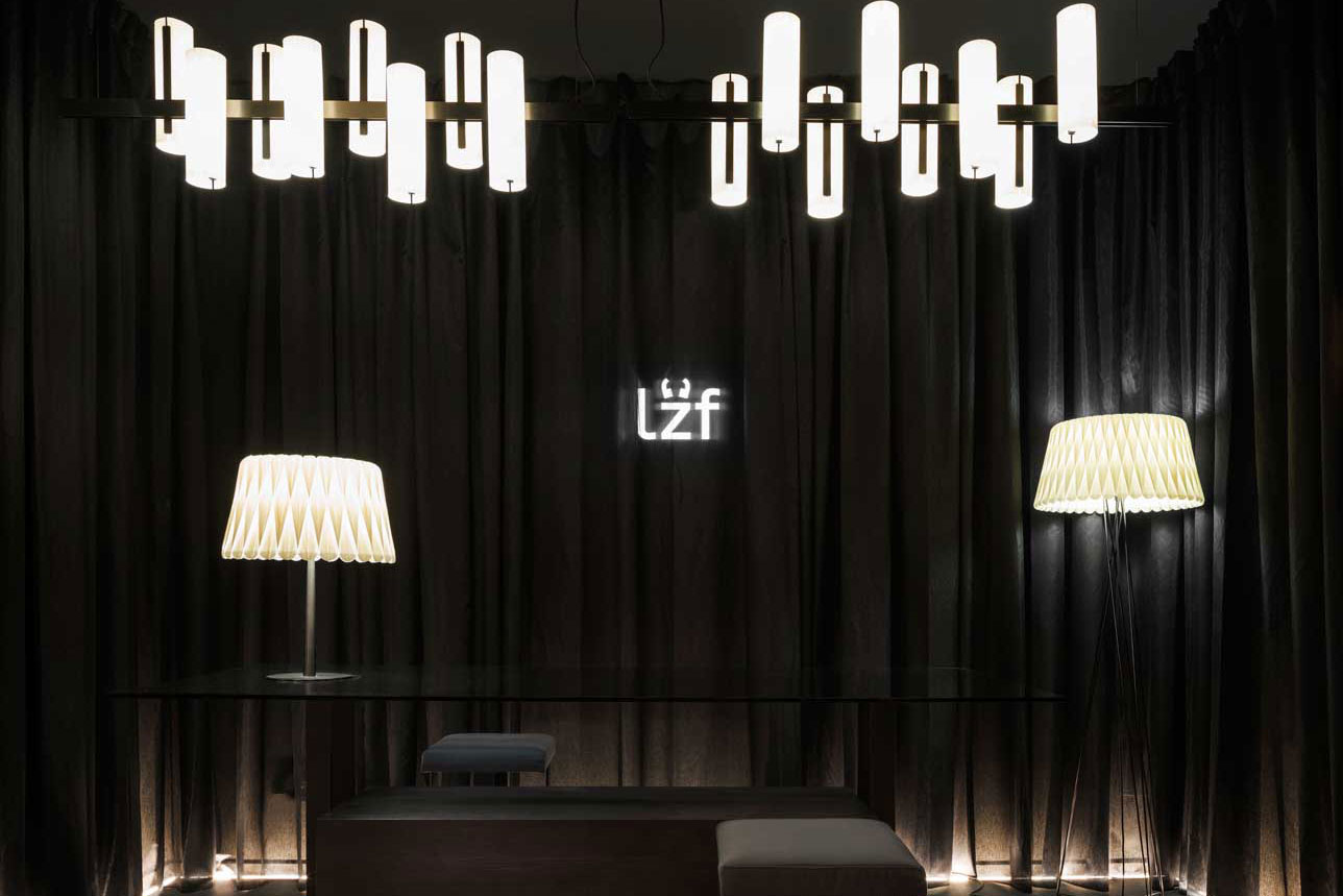 Colección de luminarias BLACK NOTE diseñada por Ramón Esteve para LZF Lamps. Foto de Ramón Esteve