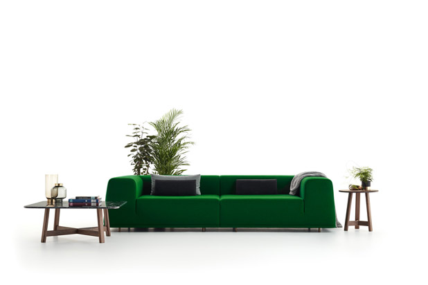 Sofá BLANC diseñado por Francesc Rifé para Carmenes