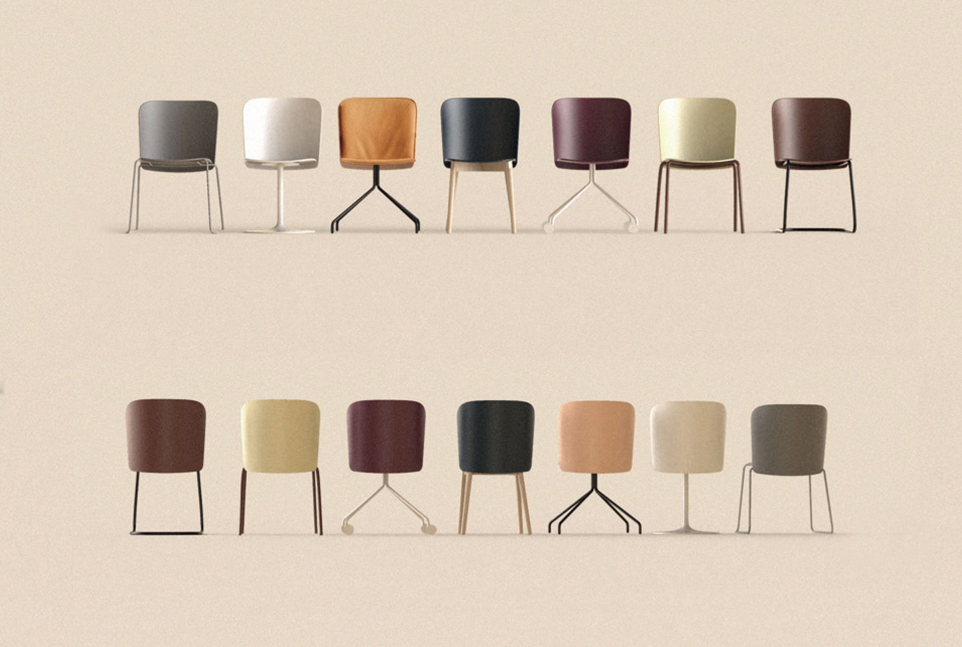 SUPRA chairs designed by Note Design Studio for Ondarreta. Photo: Courtesy of Ondarreta.