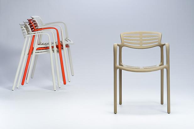TOLEDO AIR chairs by Jorge Pensi for BARCELONA Dd