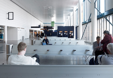 Aeropuerto de Copenhague. Banco Aero 