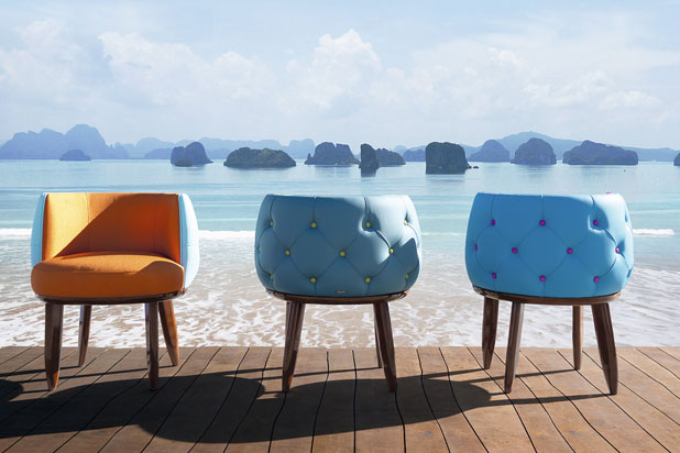 Outdoor chairs. Fortune II collection