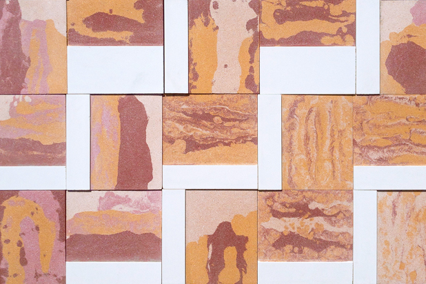 HuguetxPentagram collection. STENO tiles by Luke Powell for Huguet. Photo courtesy of Huguet.