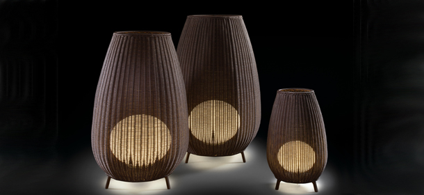 Lámpara para exteriores Amphora, diseñada por Alex Fernández Camps y Gonzalo Milá