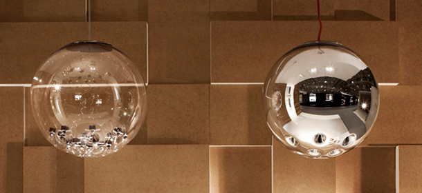 Luminarias de suspensión Round Transparent y Round, diseñadas por Marco Bisenzi