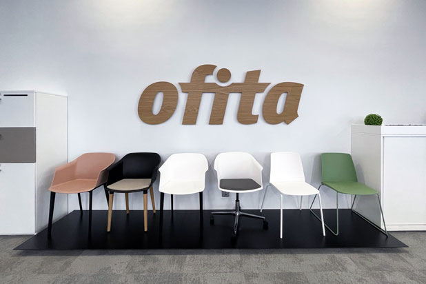 Showroom de Ofita en Madrid (España). Foto cortesía de Ofita