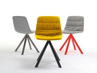 Коллекция стульев Maarten для Viccarbe