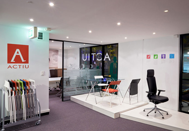 Actiu´s showroom in Sydney