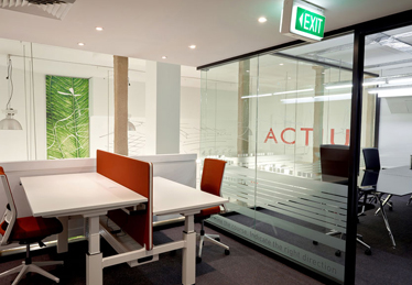 Actiu´s showroom in Sydney