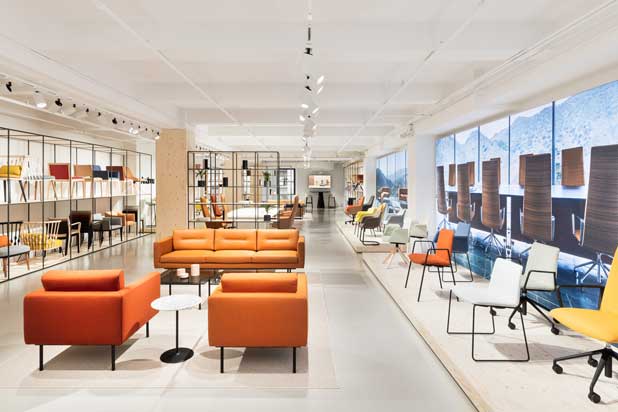 Andreu World´s showroom in New York, USA. Photo courtesy of Andreu World