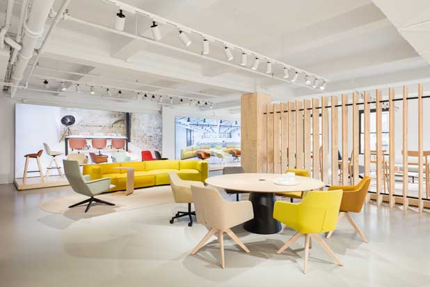 Andreu World´s showroom in New York, USA. Photo courtesy of Andreu World