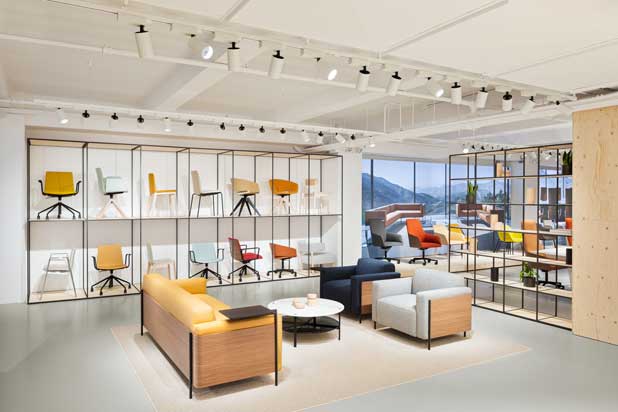 Andreu World´s showroom in New York, USA. Photo courtesy of Andreu World