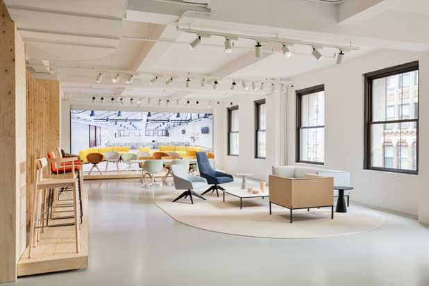 Andreu World´s showroom in New York, USA. Photo courtesy of Andreu World