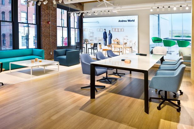 Andreu World´s Showroom in Boston