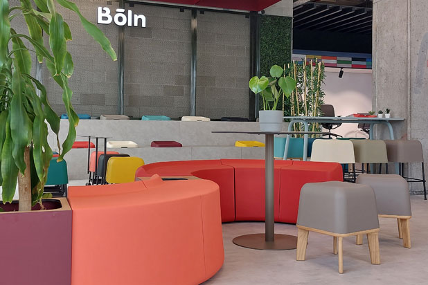 Bõln´s showroom in Istambul, Turkey. Photo courtesy of Bõln.