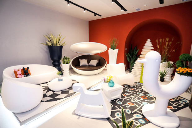 Vondom´s showroom in Guangzhou, China. Photo by Vondom