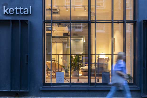 Kettal´s new showroom in London, United Kingdom. Photo courtesy of Kettal.