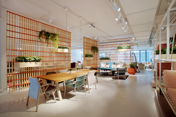 Kettal´s Showroom in New York. Photo courtesy of Kettal
