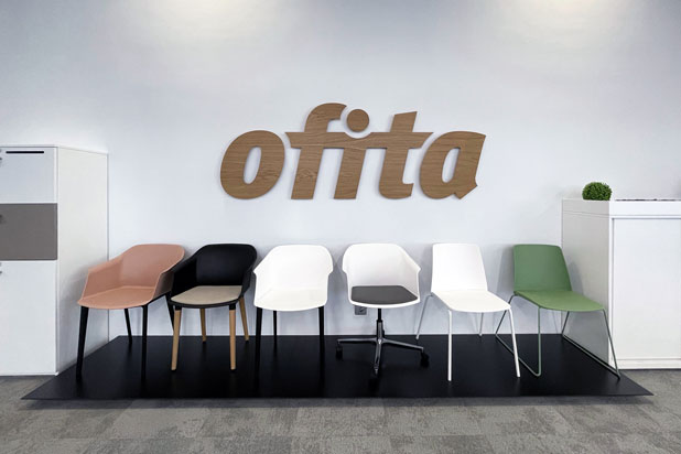 Ofita´s showroom in Madrid, Spain. Photo courtesy of Ofita