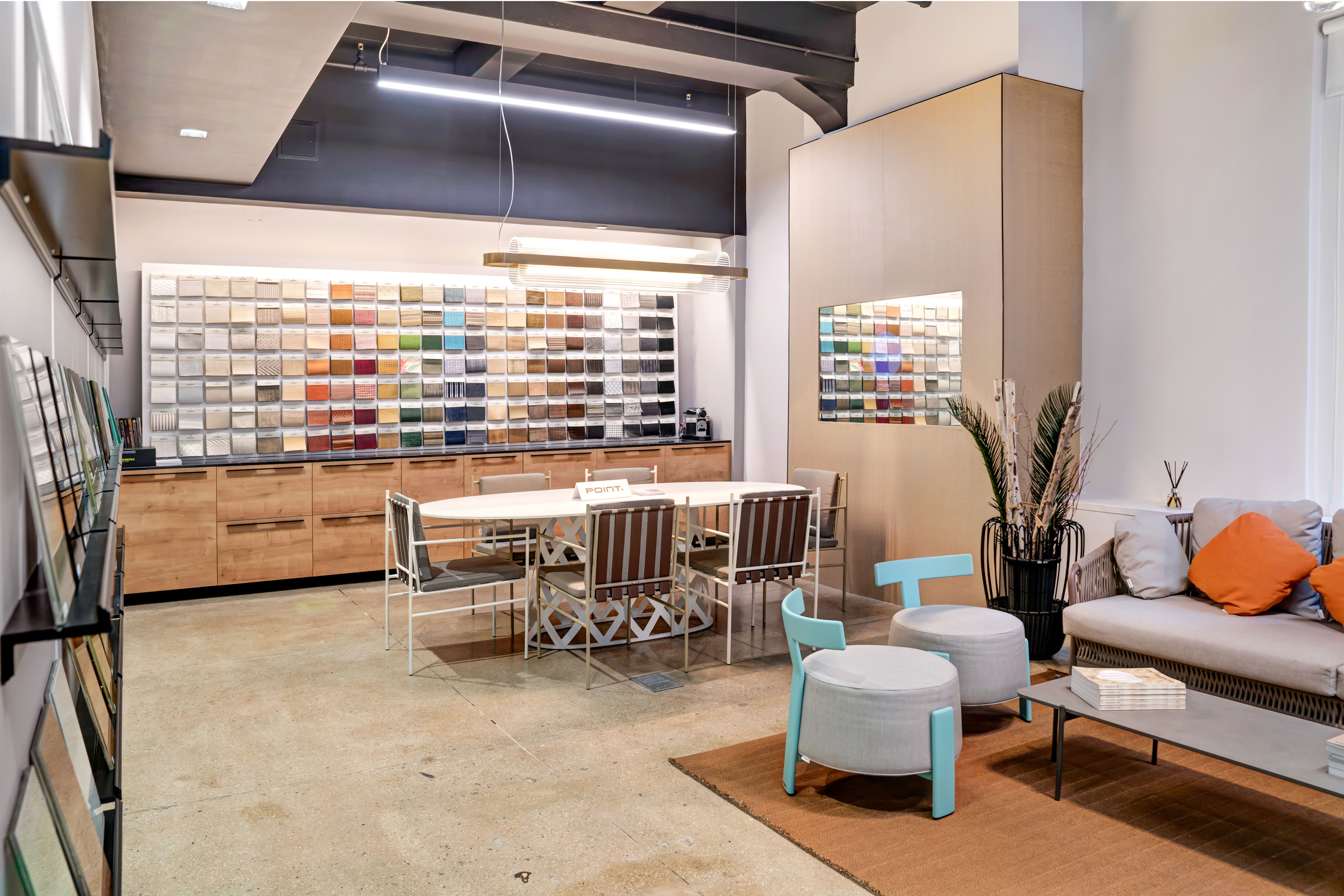 Point and Naturtex´s showroom in New York. Photo: Photo by Naturtex.