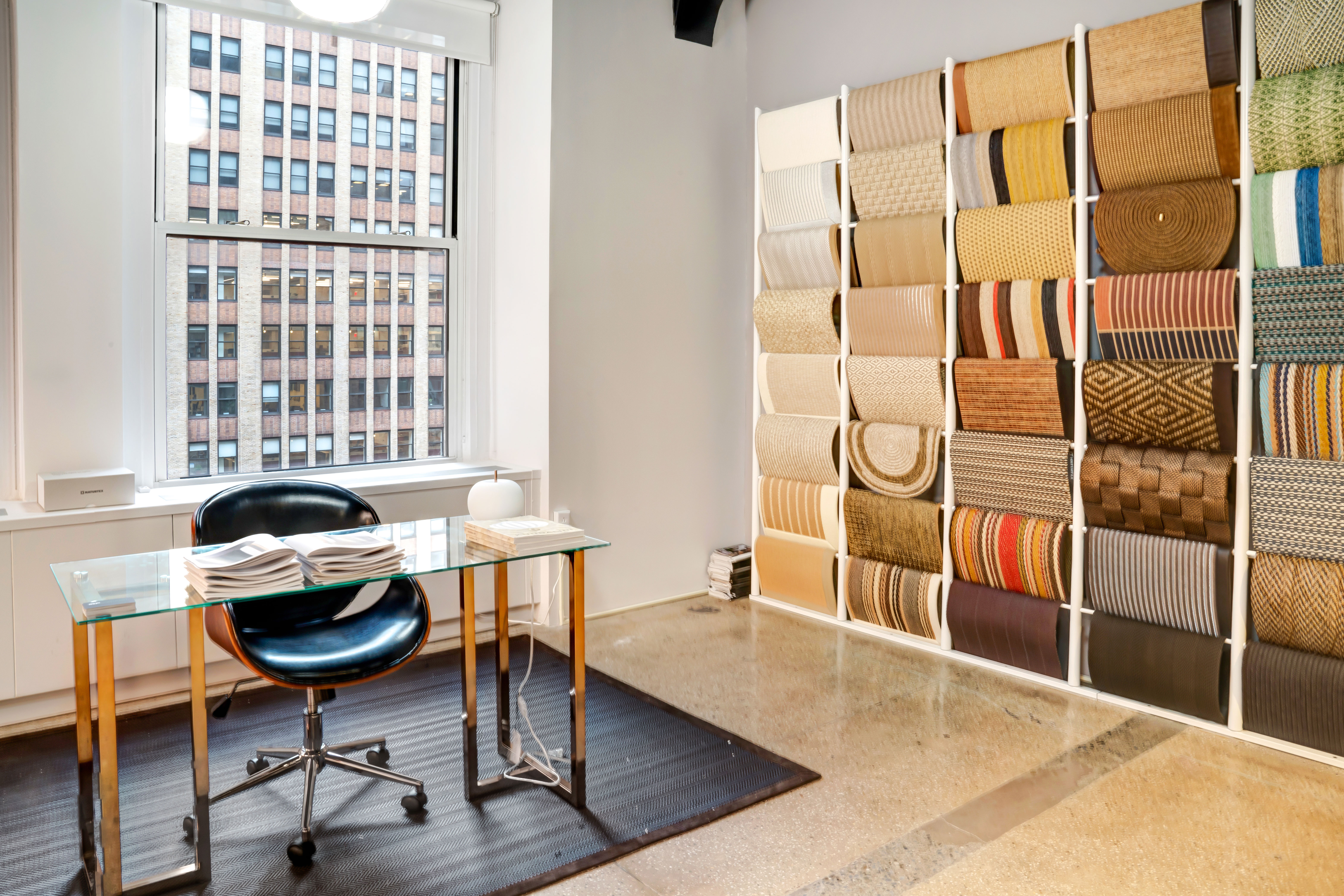 Point and Naturtex´s showroom in New York. Photo: Photo by Naturtex.