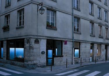 View of outside of the shop from Chalemagne street 