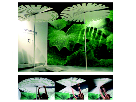 Ensombra, parasol for Gandía Blasco, 2004