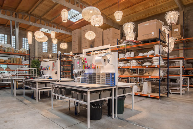 a by arturo alvarez’s new production facilities in O Milladoiro, La Coruña. Photo by a by arturo alvarez.