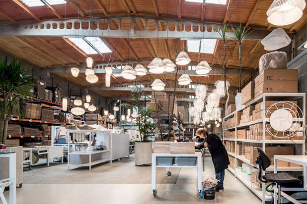a by arturo alvarez’s new production facilities in O Milladoiro, La Coruña. Photo by a by arturo alvarez.
