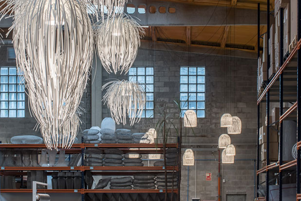 a by arturo alvarez’s new production facilities in O Milladoiro, La Coruña. Photo by a by arturo alvarez.